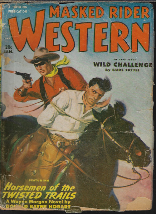 MASKED RIDER WESTERN: January, Jan. 1951