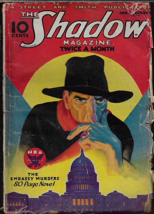 THE SHADOW: January, Jan. 1, 1934 (