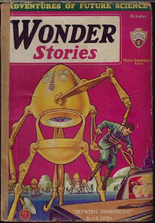 WONDER Stories: October, Oct. 1931