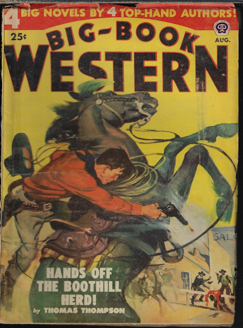 BIG-BOOK WESTERN Magazine: August, Aug. 1950
