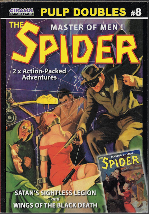 PULP DOUBLES #8: THE SPIDER; Wings of the Black Death & Satan's Sightless Legion