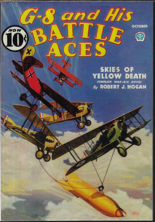 G-8 AND HAS BATTLE ACES: October, Oct. 1936 (reprint)(