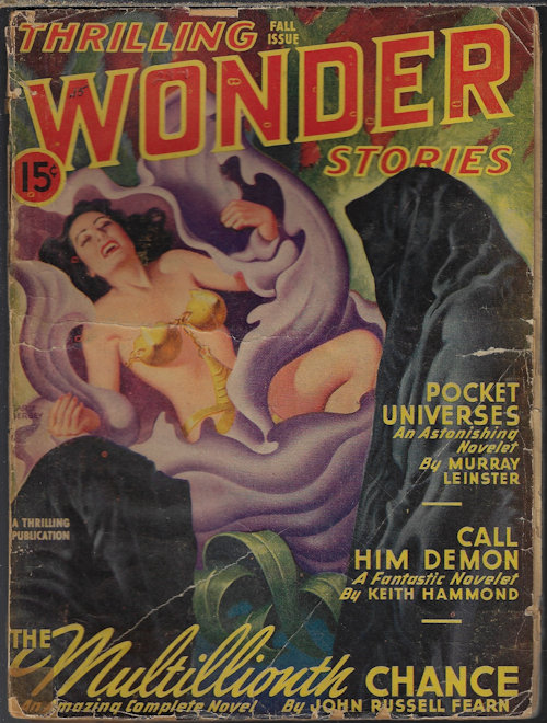 THRILLING WONDER Stories: Fall 1946