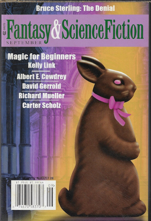 The Magazine of FANTASY AND SCIENCE FICTION (F&SF): September, Sept. 2005