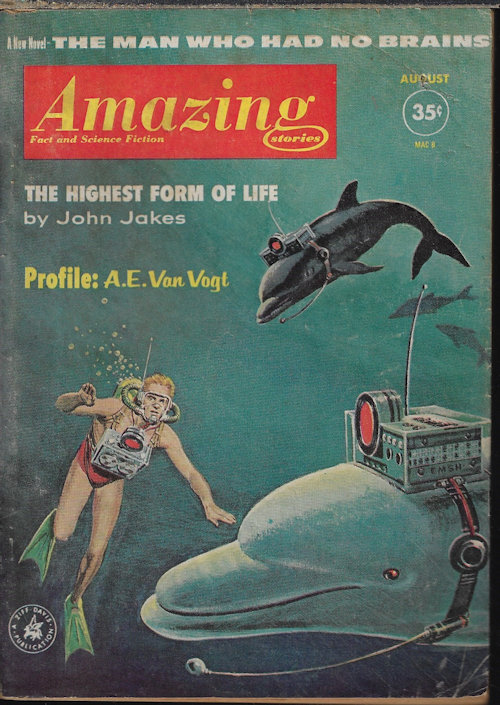 AMAZING Stories: August, Aug. 1961