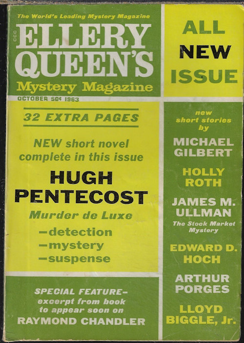 ELLERY QUEEN'S Mystery Magazine: October, Oct. 1963