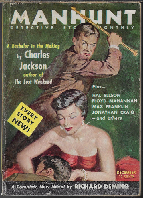 MANHUNT Detective Story Monthly: June 1954