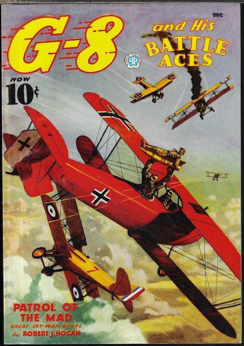 G-8 AND HAS BATTLE ACES: October, Dec. 1936 (reprint)(