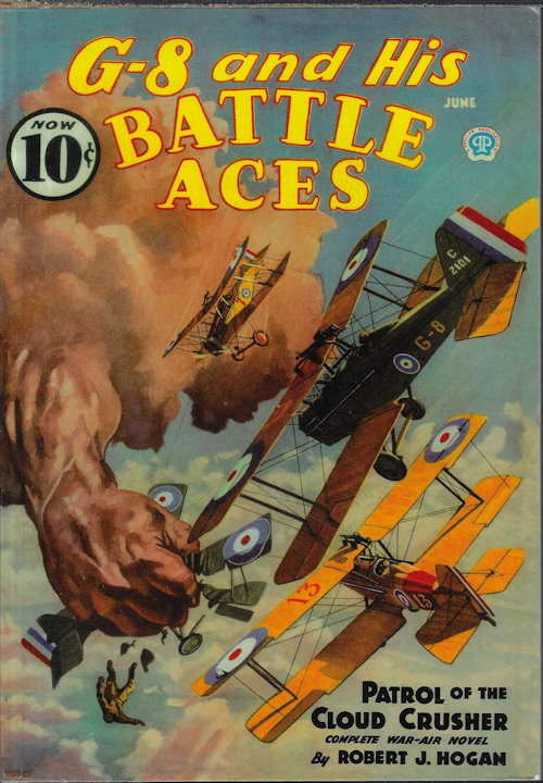 G-8 AND HAS BATTLE ACES: June 1936 (reprint)(