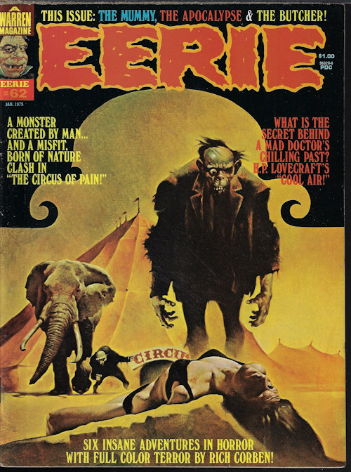 EERIE #62, January, Jan. 1975