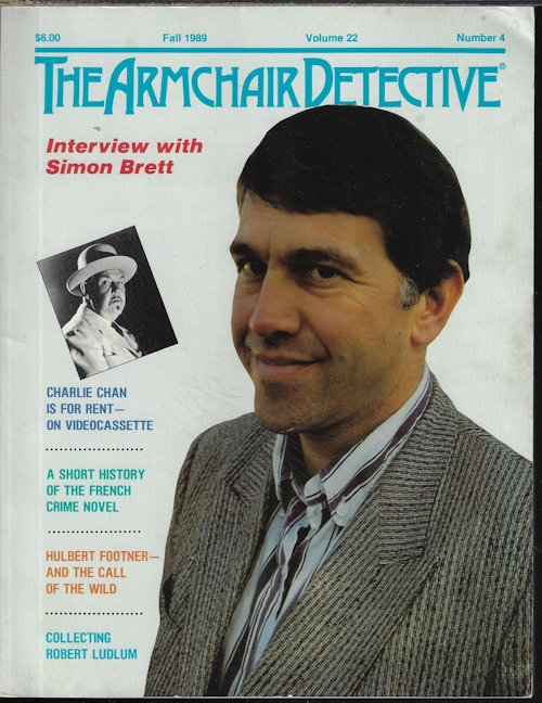 THE ARMCHAIR DETECTIVE: Fall 1989