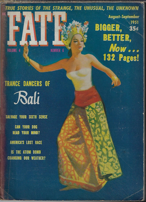 Image for FATE: August, Aug. - September, Sept. 1951 FATE: August, Aug. - September, Sept. 1951