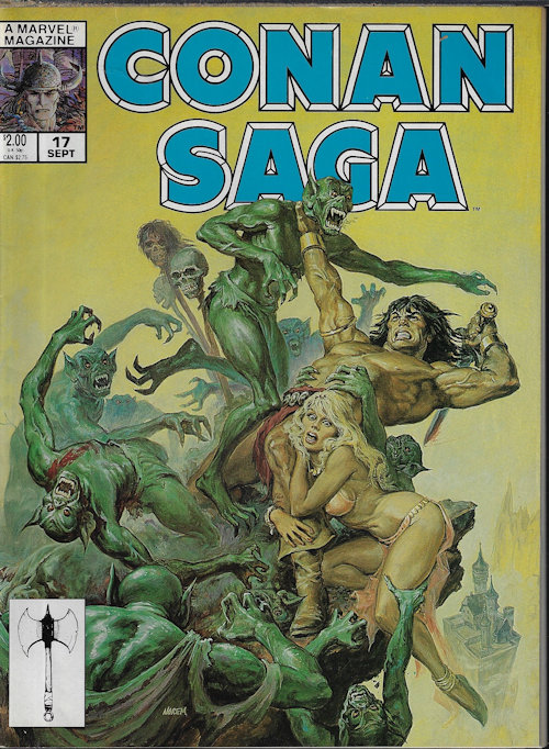 Image for CONAN SAGA: Sept #17 CONAN SAGA: Sept #17