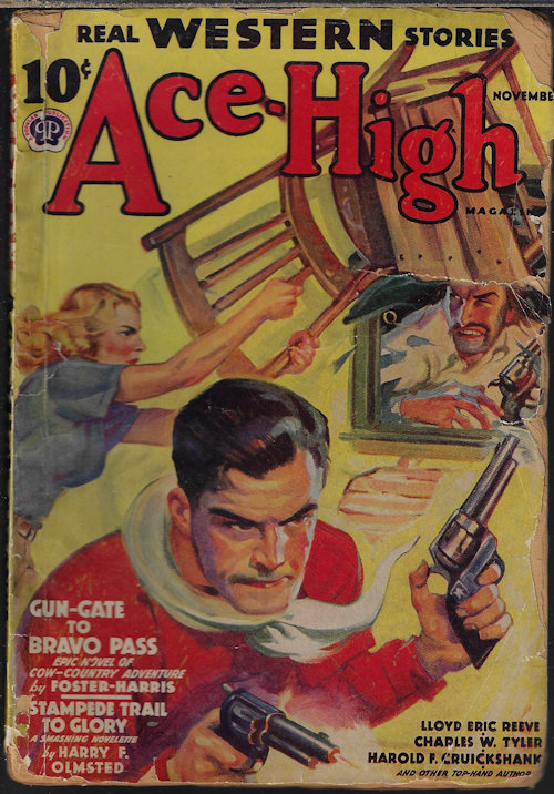ACE-HIGH WESTERN Stories: November, Nov. 1938