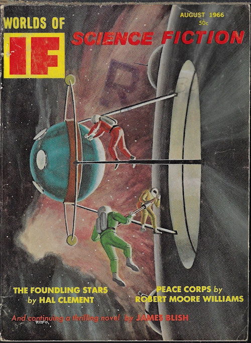 IF Worlds of Science Fiction: August, Aug. 1966