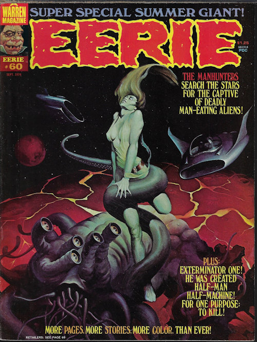 EERIE #60, September, Sept. 1974