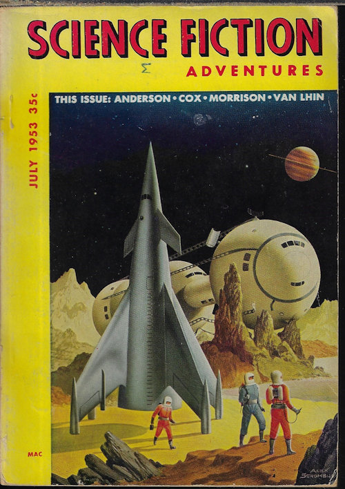 SCIENCE FICTION ADVENTURES: July 1953 (