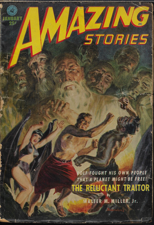 AMAZING Stories: January, Jan. 1952