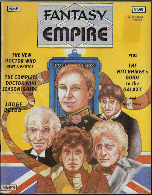 FANTASY EMPIRE: No. 1, July 1981 (Doctore Who; Hitchhiker's Guide to the Galaxy; Judge Dredd)