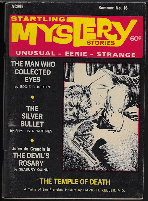 Image for STARTLING MYSTERY Stories: Summer 1970, No. 16 STARTLING MYSTERY Stories: Summer 1970, No. 16