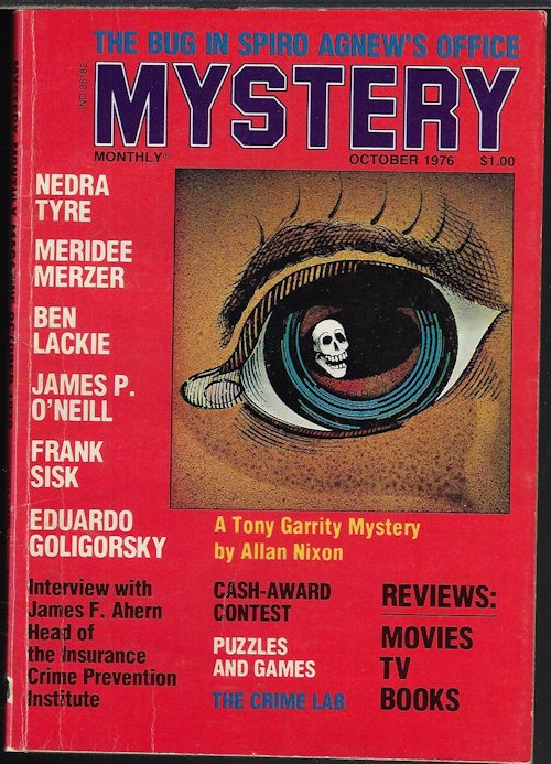 MYSTERY Monthly Magazine: October, Oct. 1976