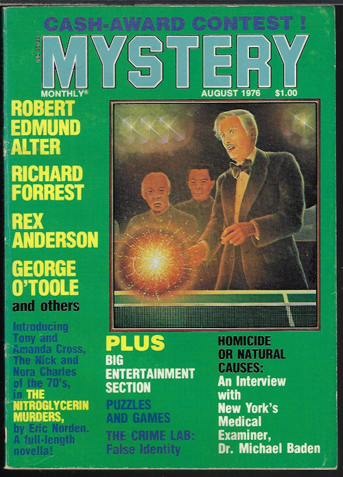 MYSTERY Monthly Magazine: August, Aug. 1976