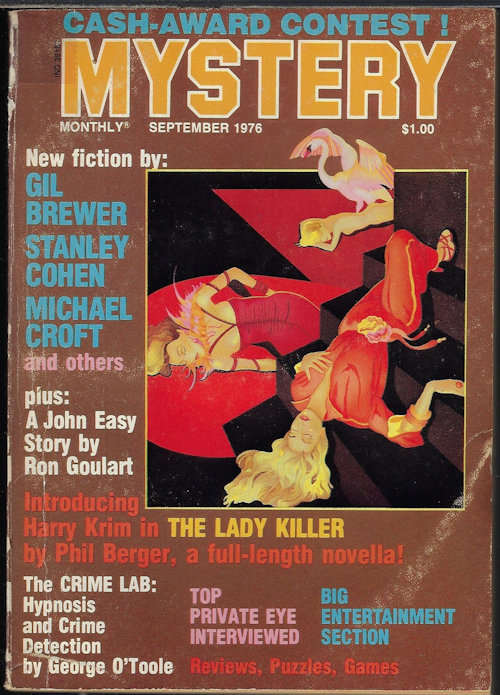 MYSTERY Monthly Magazine: September, Sept. 1976