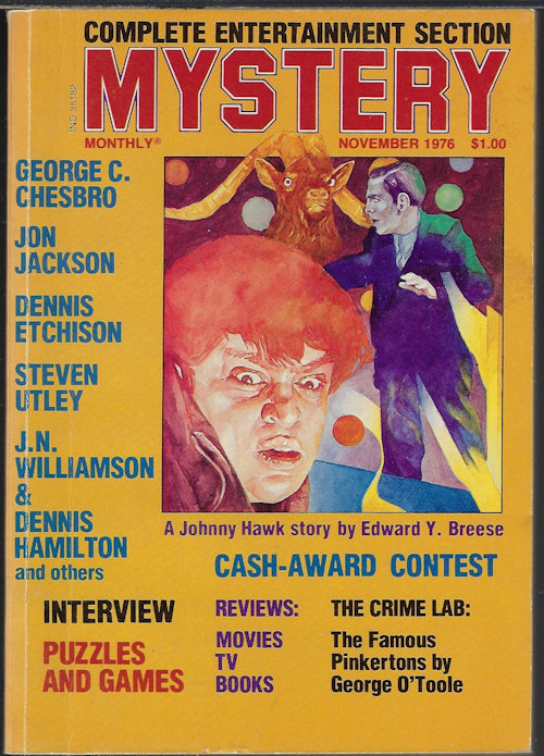 MYSTERY Monthly Magazine: November, Nov. 1976