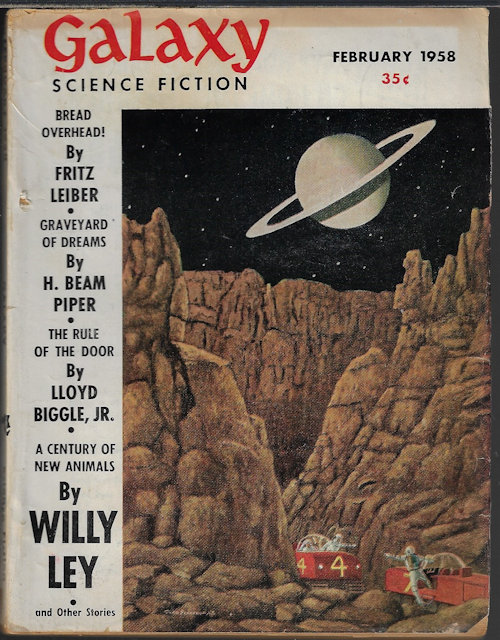 GALAXY Science Fiction: February, Feb. 1958