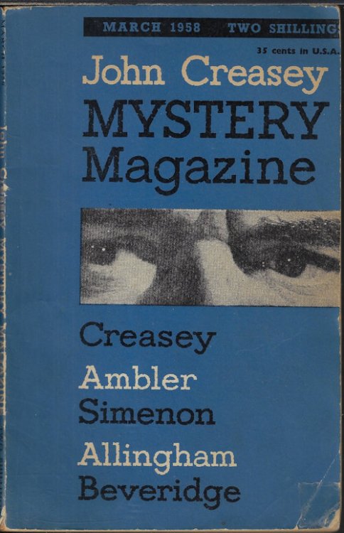 JOHN CREASEY MYSTERY MAGAZINE March, Mar. 1958