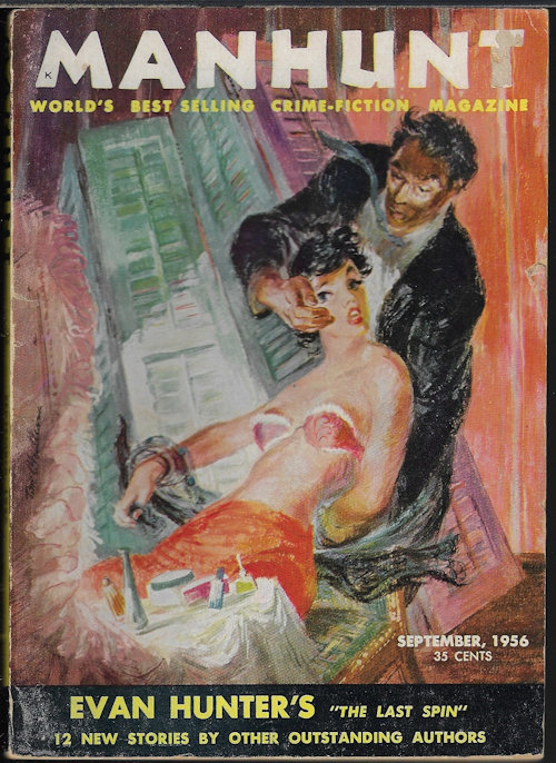 MANHUNT Detective Story Monthly: September, Sept. 1956