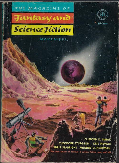 The Magazine of FANTASY AND SCIENCE FICTION (F&SF): November, Nov. 1953