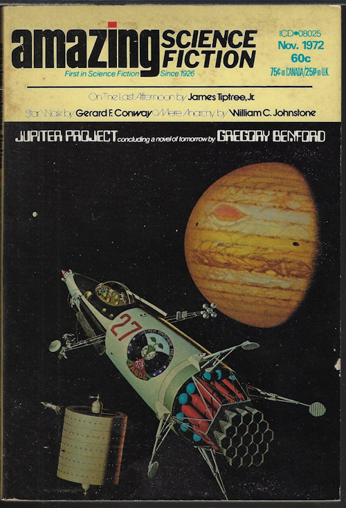 AMAZING Stories: November, Nov. 1972 (