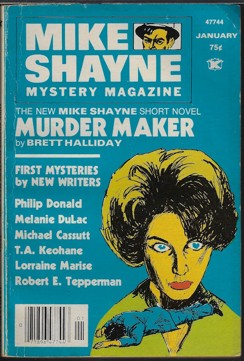 MIKE SHAYNE MYSTERY MAGAZINE: January, Jan. 1977