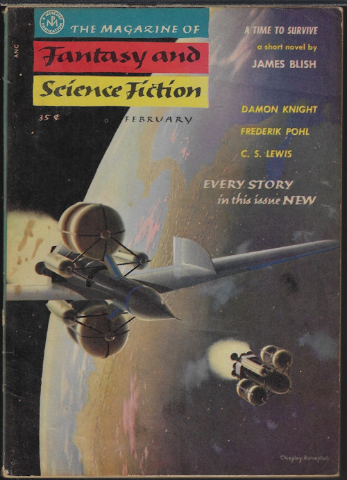 The Magazine of FANTASY AND SCIENCE FICTION (F&SF): February, Feb. 1956