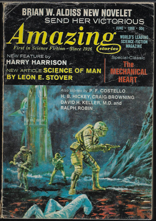 AMAZING Stories: April, Apr. 1968 (Cover and Spine State - June 1968)
