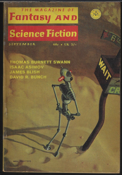 The Magazine of FANTASY AND SCIENCE FICTION (F&SF): September, Sept. 1970