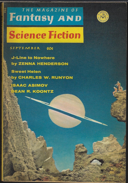 The Magazine of FANTASY AND SCIENCE FICTION (F&SF): September, Sept. 1969