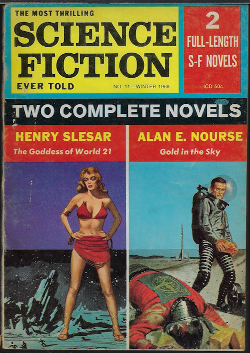 Image for The Most Thrilling SCIENCE FICTION Ever Told: No. 11, Winter 1968 ( The Most Thrilling SCIENCE FICTION Ever Told: No. 11, Winter 1968 (