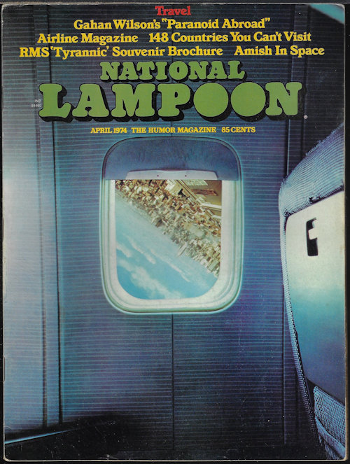 Image for NATIONAL LAMPOON: April, Apr. 1974 NATIONAL LAMPOON: April, Apr. 1974