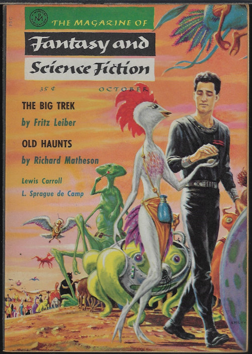 The Magazine of FANTASY AND SCIENCE FICTION (F&SF): October, Oct. 1957 (