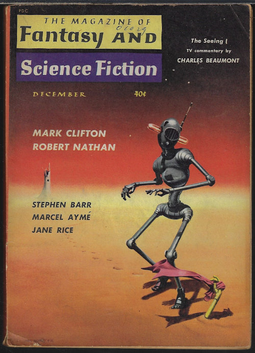 Image for The Magazine of FANTASY AND SCIENCE FICTION (F&SF): December, Dec. 1959 The Magazine of FANTASY AND SCIENCE FICTION (F&SF): December, Dec. 1959