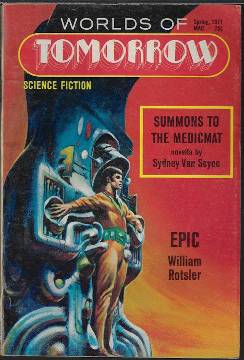 Image for WORLDS OF TOMORROW: Spring 1971, No. 26 WORLDS OF TOMORROW: Spring 1971, No. 26
