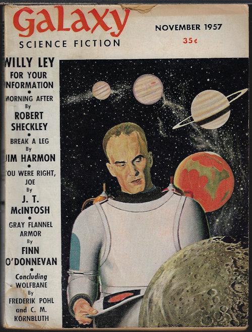 GALAXY Science Fiction: November, Nov. 1957 (