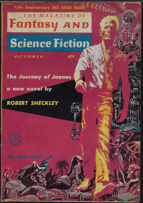 The Magazine of FANTASY AND SCIENCE FICTION (F&SF): October, Oct. 1962