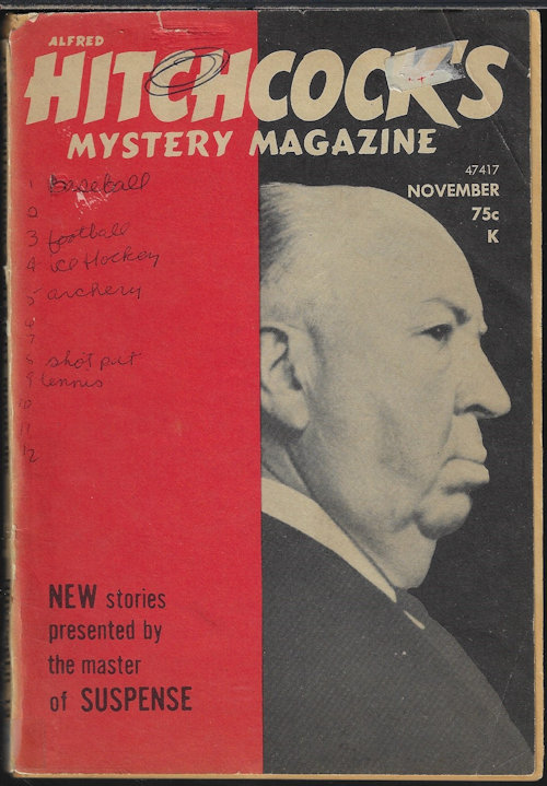 ALFRED HITCHCOCK Mystery Magazine: November, Nov. 1974