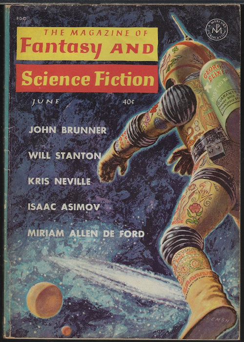 The Magazine of FANTASY AND SCIENCE FICTION (F&SF): June 1962