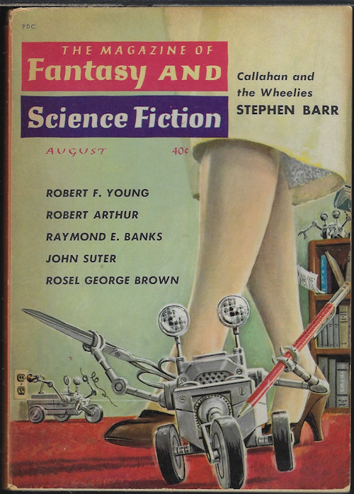 The Magazine of FANTASY AND SCIENCE FICTION (F&SF): August, Aug. 1960