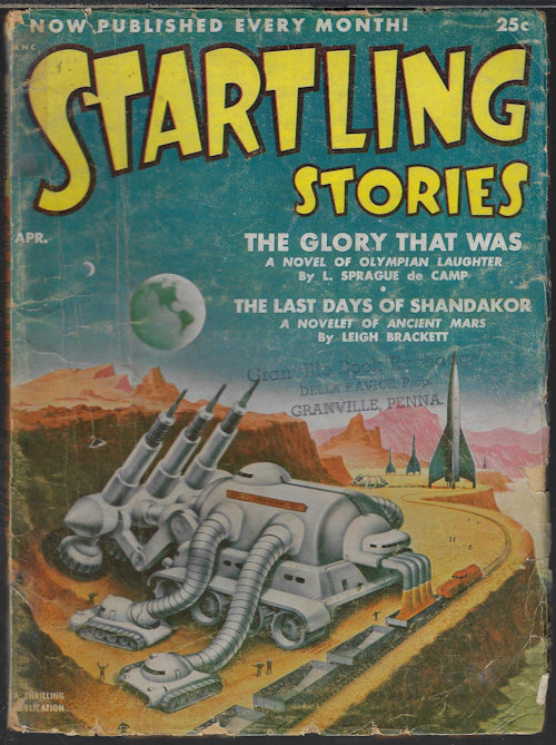 STARTLING Stories: April, Apr. 1952