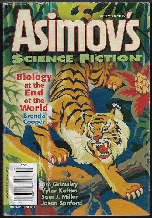 ASIMOV'S Science Fiction: September, Sept. 2015